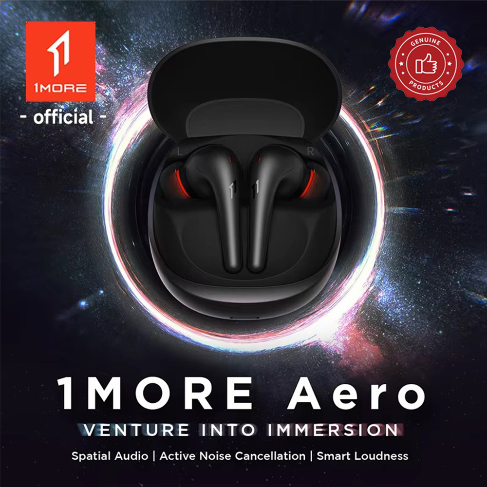 Noise Cancelling Headphone - 1MORE Aero Ohrhörer Geräuschunterdrückung Bluetooth 5.2