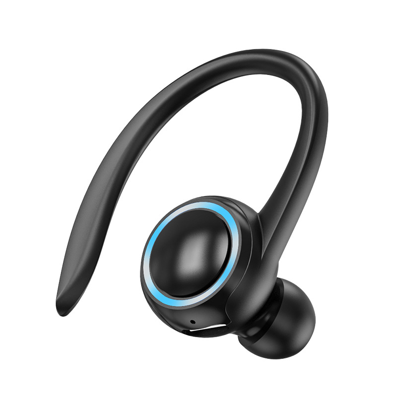 Sports Earphone Hook - Mini-Einohr-Bluetooth-Headset mit Ohrbügel, kabellos für Sport
