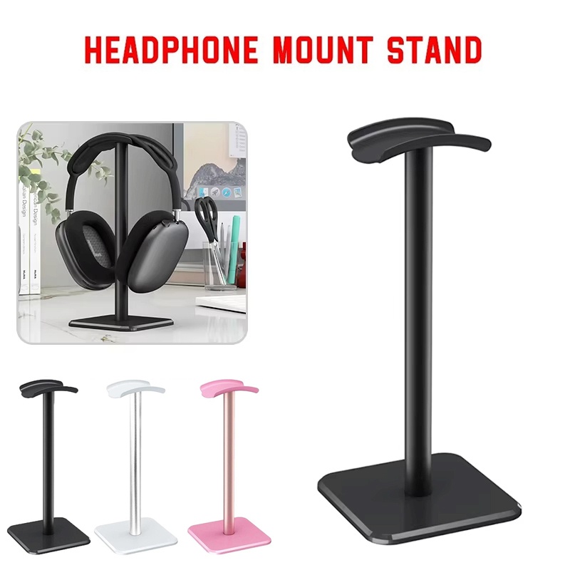 Headphone Stand Desk - 1 Stück Universeller Kopfhörerhalter aus Kunststoff,
