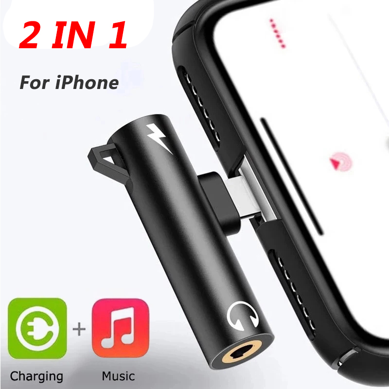 2 In1 Adapter Splitter Für iPh – Earphone Splitter Jack Bewertung und Preis