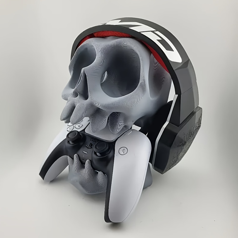 Totenkopf-förmiger Controller- – Headphone Stand Desk Bewertung und Preis