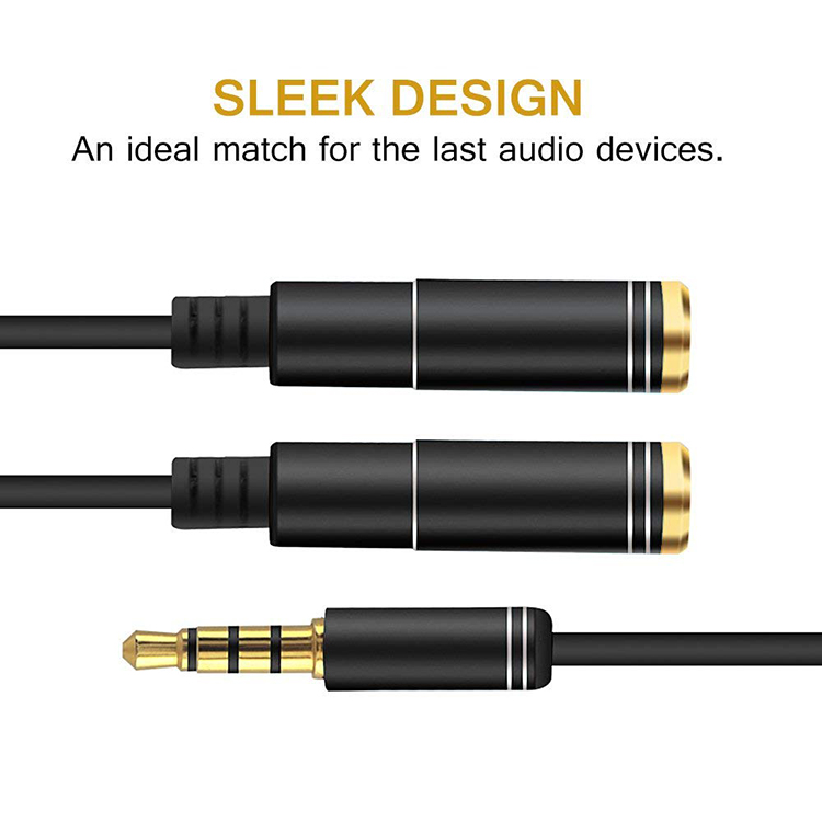 3,5 mm Mic Y Mobile Audio Spli – Earphone Splitter Jack Bewertung und Preis